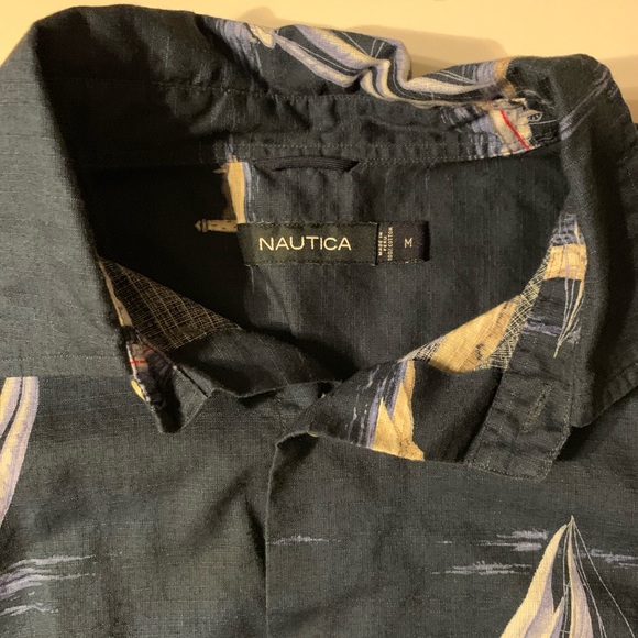 Men’s Nautica Vintage Button Down Shirt - Picture 2 of 4
